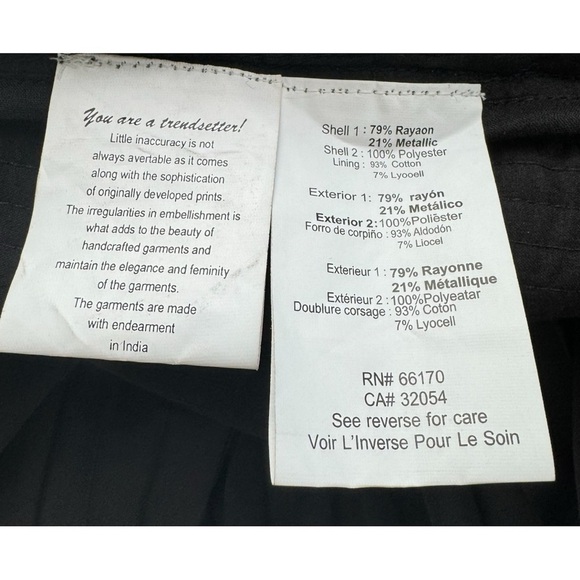 Anthropologie Bhanuni by Jyoti Sleeveless Metallic Jacquard Pleated Midi Dress - Picture 12 of 12